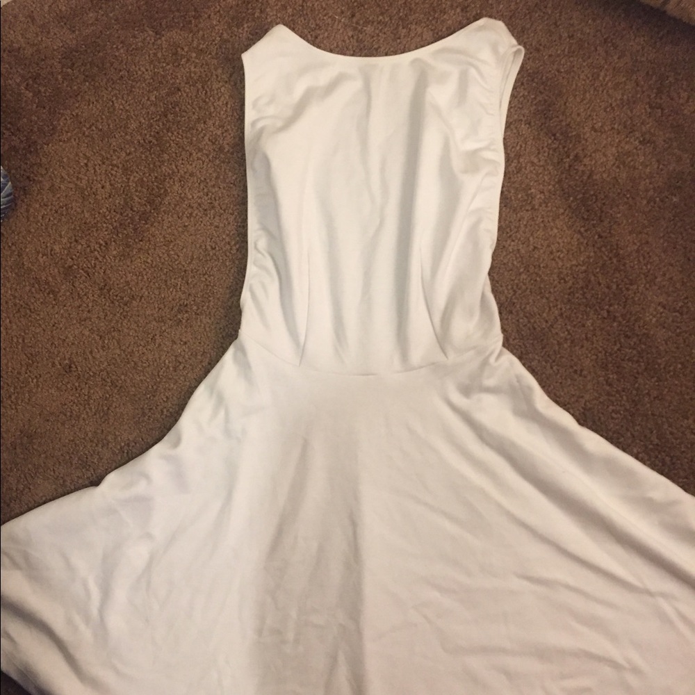 American Apparel Ponte Sleeveless Skater Dress