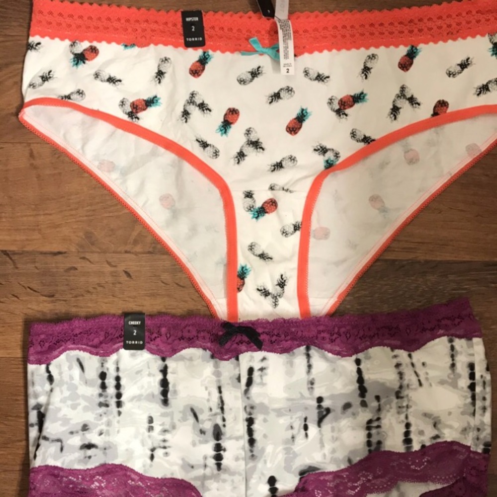 BNWT Torrid Undies size 2