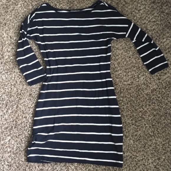 Express Dresses & Skirts - Express striped bodycon t-shirt dress