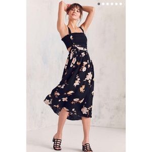 Urban Outfitters Kimchi Blue Buttercup Midi Skirt