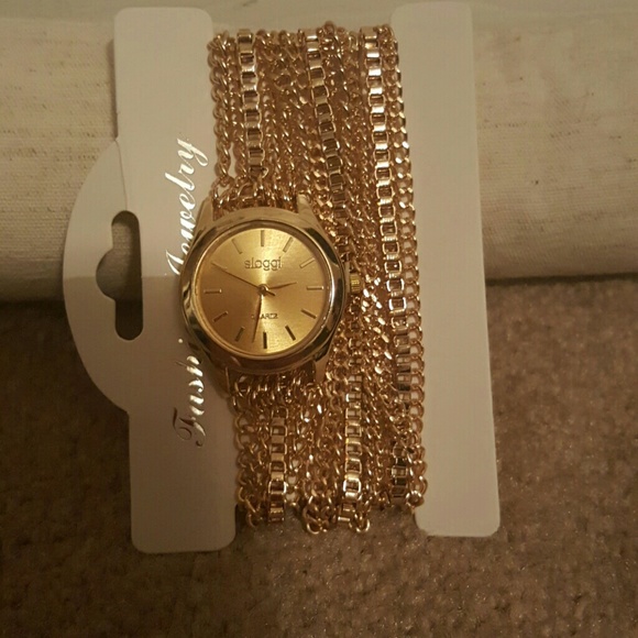 Accessories - Gold Chain link Bracelet Watch