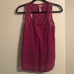 Classy, Gold and Purple Top