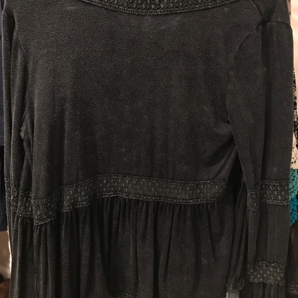 Black distressed cardigan! - Picture 3 of 3