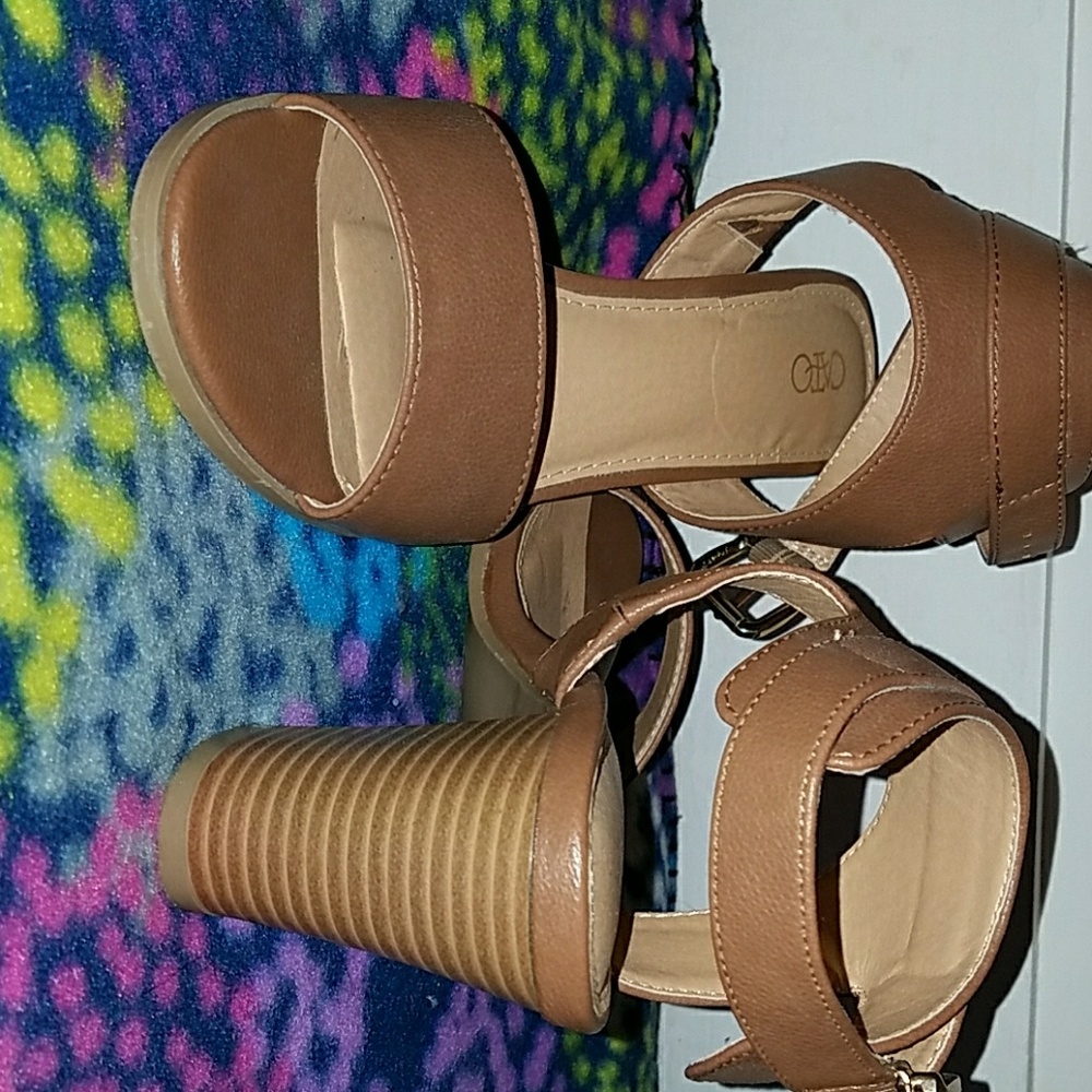 Heels,  size 8 but run smaller