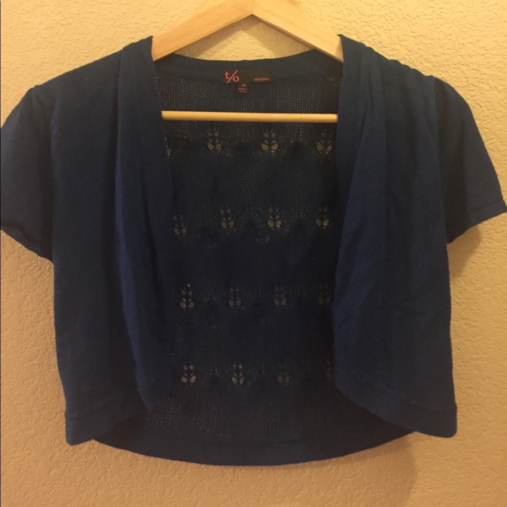 Blue shawl