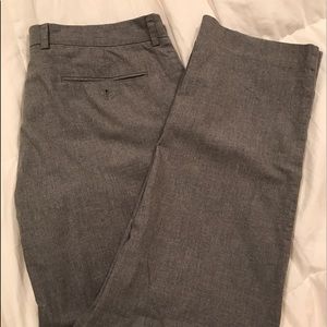 J Crew Factory, 34x42, charcoal, slim Beford pant.