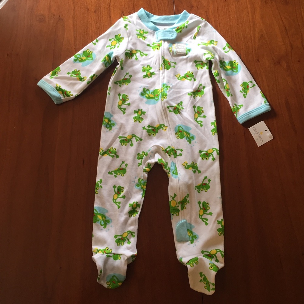 NWT Frog Footed Pajamas