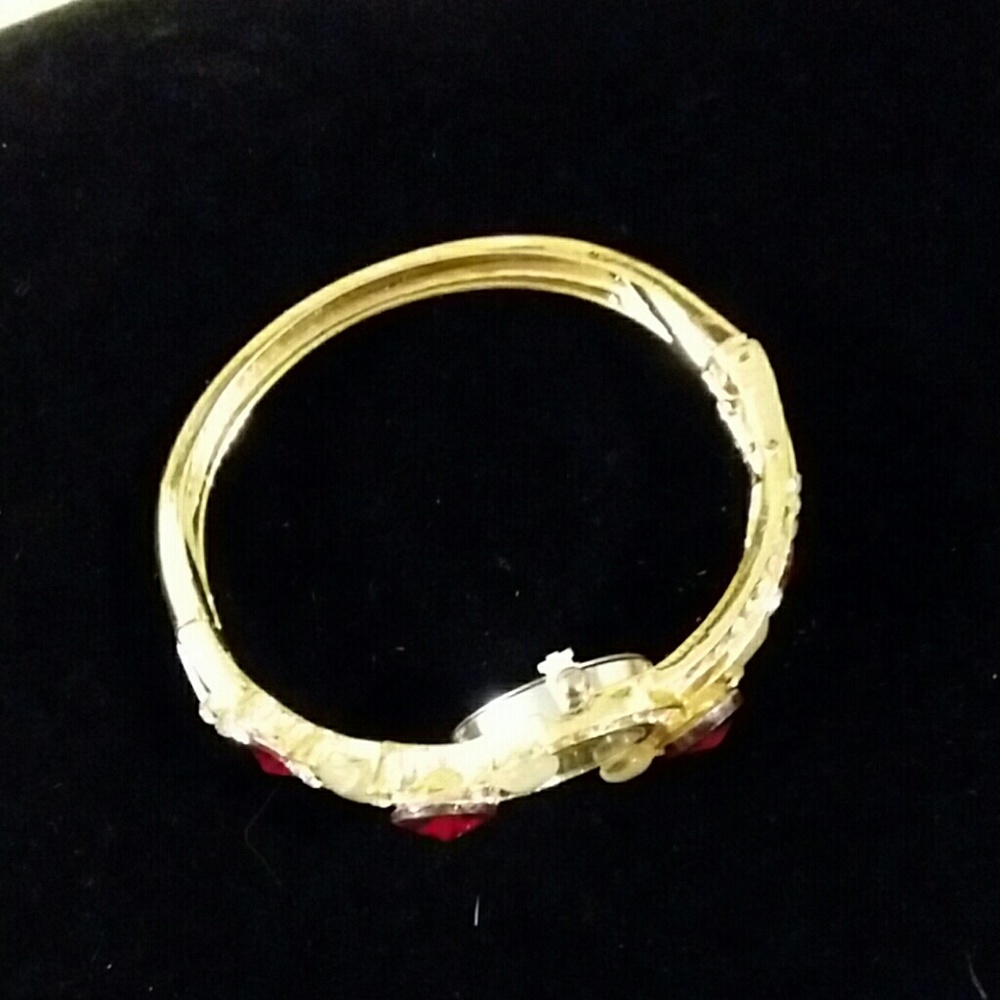 Rhinestone Bangle watch - Picture 4 of 5