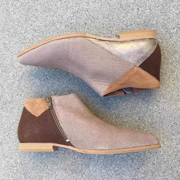 ❌SOLD❌NWB Free People Desert Rider Tan Booties - Picture 6 of 8
