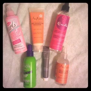 LOT OF CURLY HAIRSTYLING PRODUCTS!!!!!