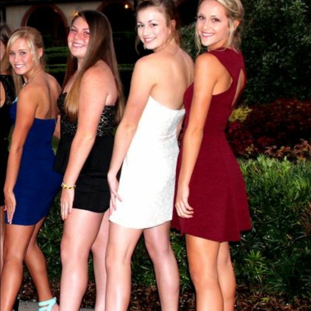 Urban outfitters maroon dress