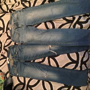 2 pairs of Hollister Jeans.