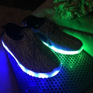 Lite up sneakers