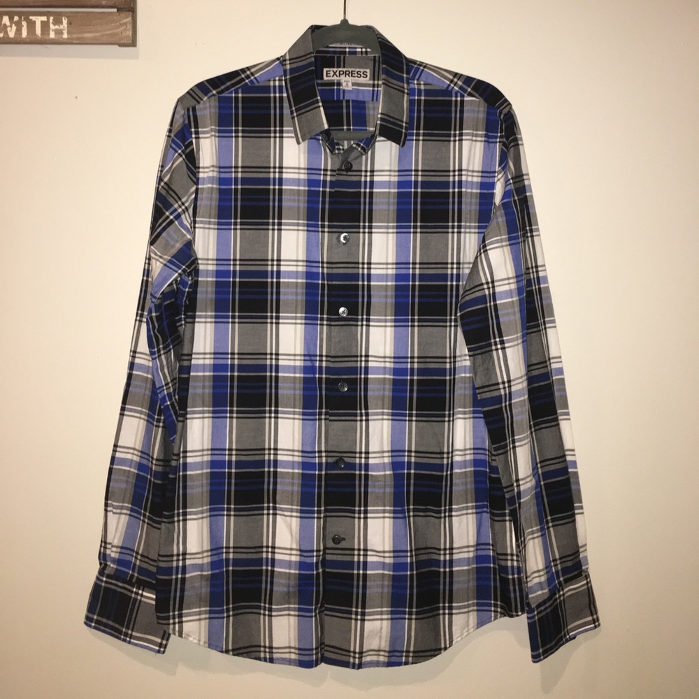 Express Slim Button Down Shirt