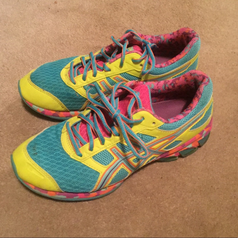 Asics Gel - fluorescent colors