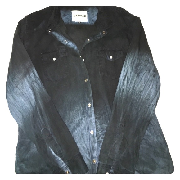 LF x Carmar Denim/Chambray Top 💙💙💙 - Picture 2 of 7