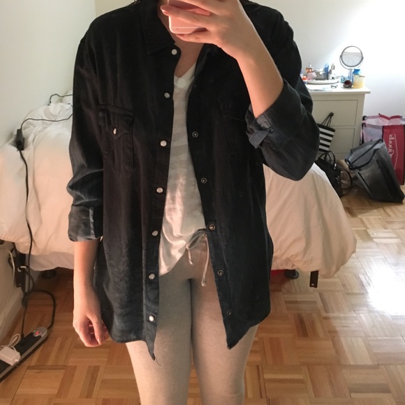 LF x Carmar Denim/Chambray Top 💙💙💙 - Picture 4 of 7