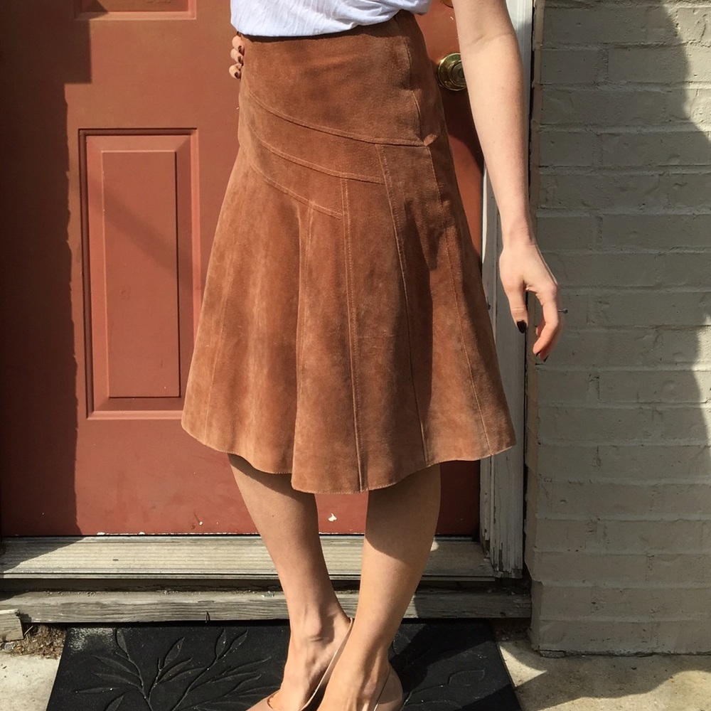 LAST CHANCE Beautiful Leather Skirt