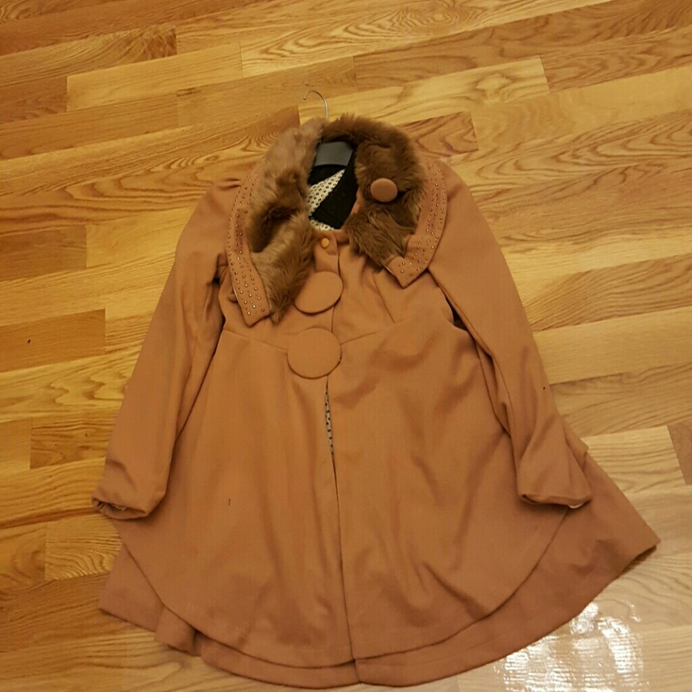 Light brown coat for all occasions