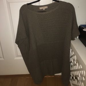 Ann taylor loft knitted poncho
