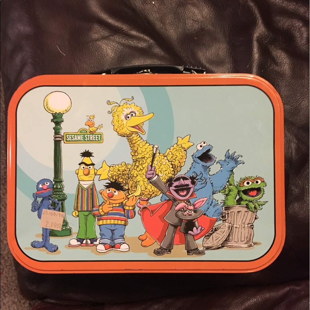 Big bird old school lunch box