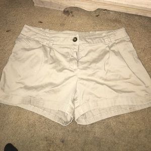 Beige Shorts