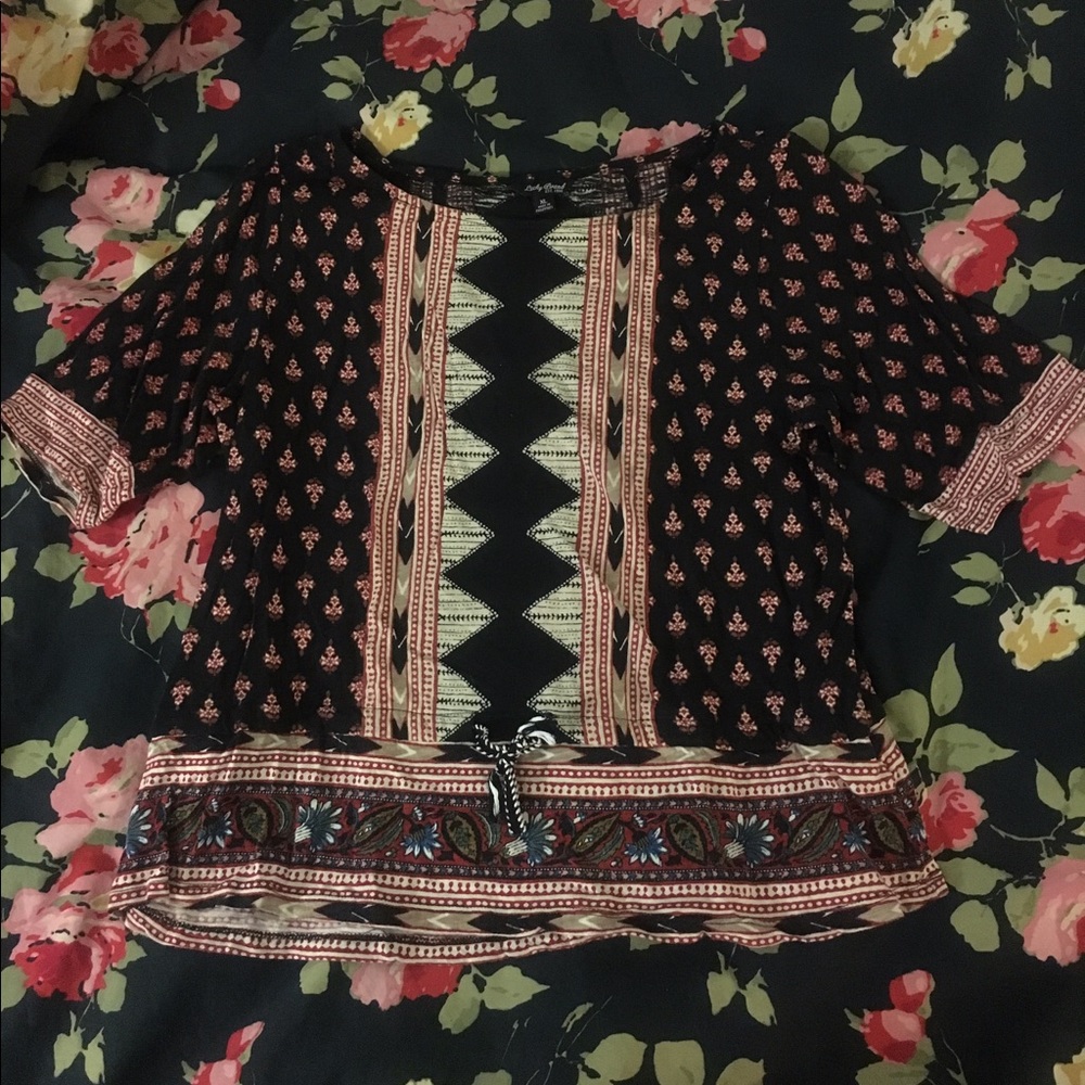Lucky Brand pattern shirt