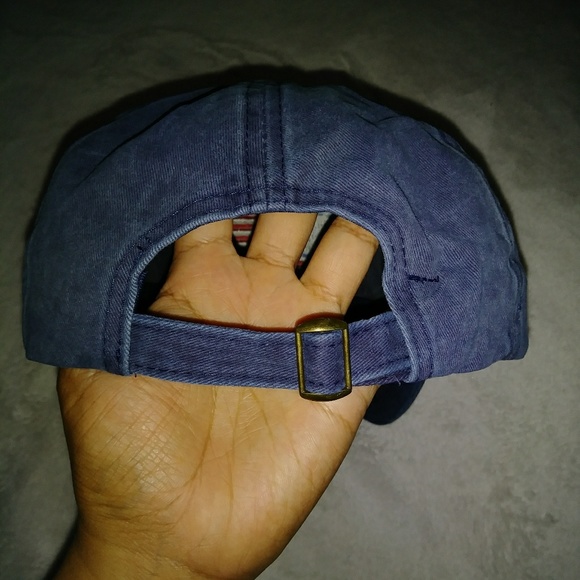 AMERICAN FLAG EMBROIDERED WASHED CAP - Picture 7 of 7