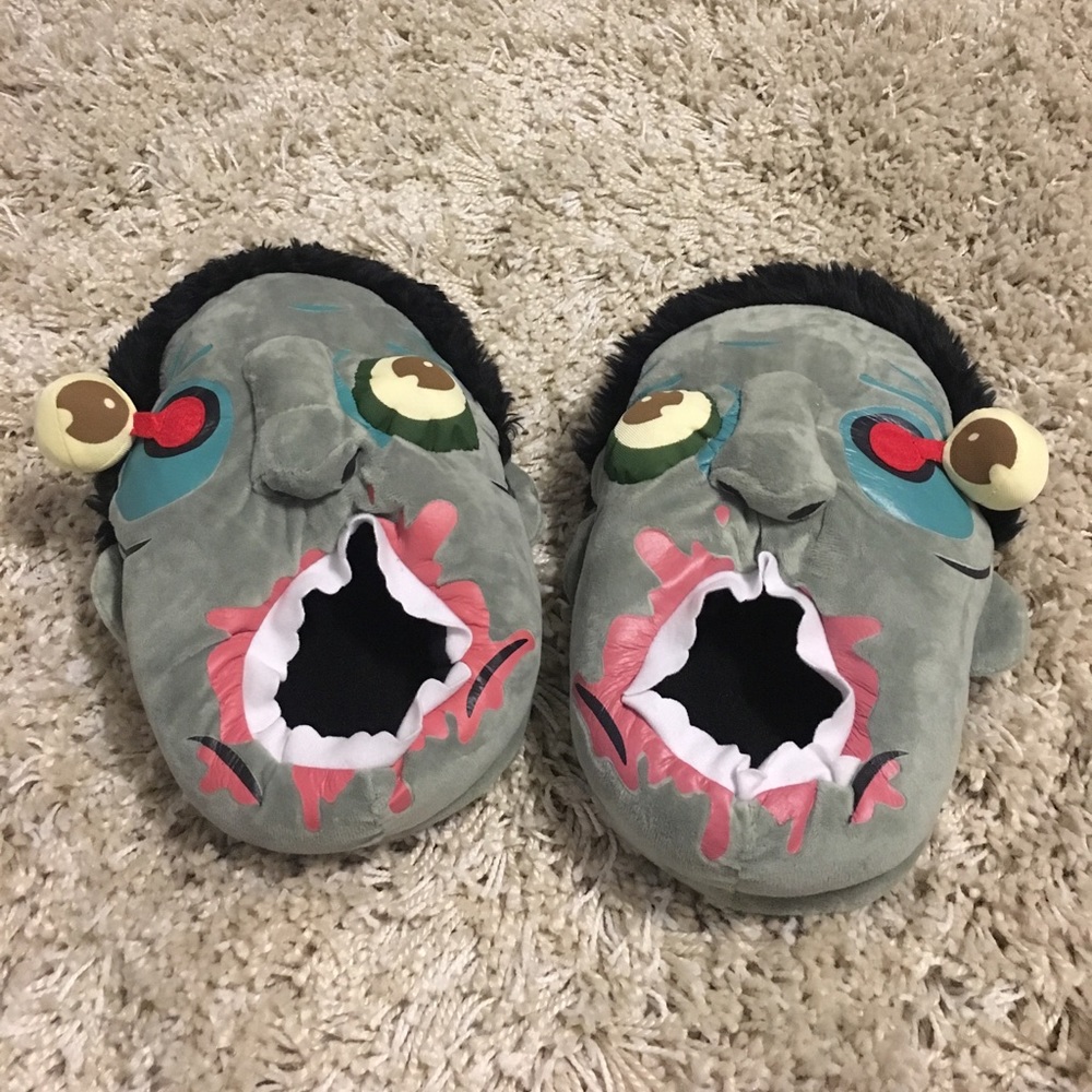Never-worn Zombie Slippers