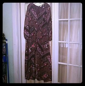 NY&C Purple Romper w/Maxi Overlay