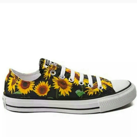 NEW Converse Chuck Taylor Sunflower Floral Sneaker - Picture 2 of 6
