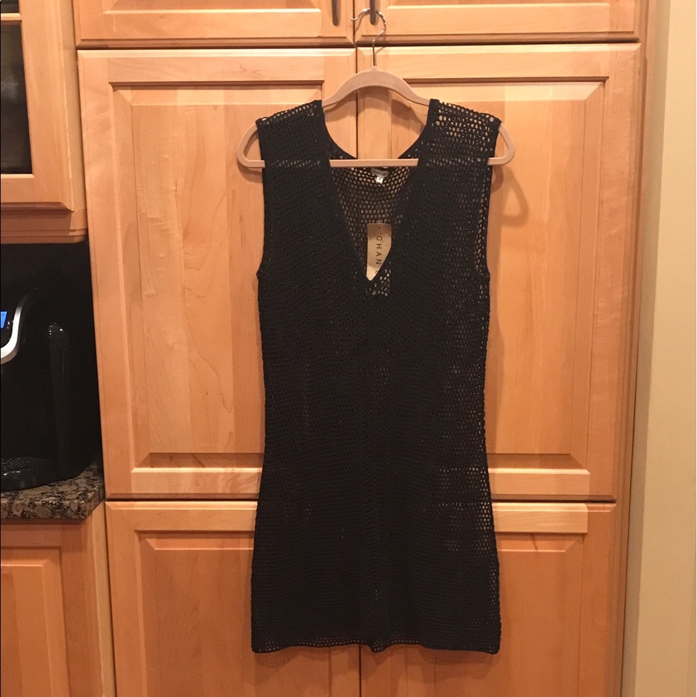 New w/Tags Chan Luu woven crochet dress/cover up