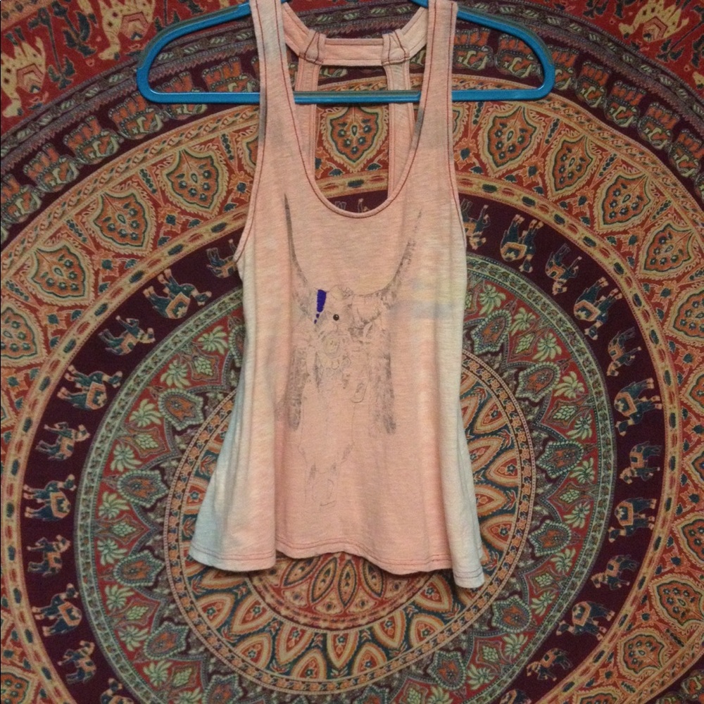 Free people longhorn tank top