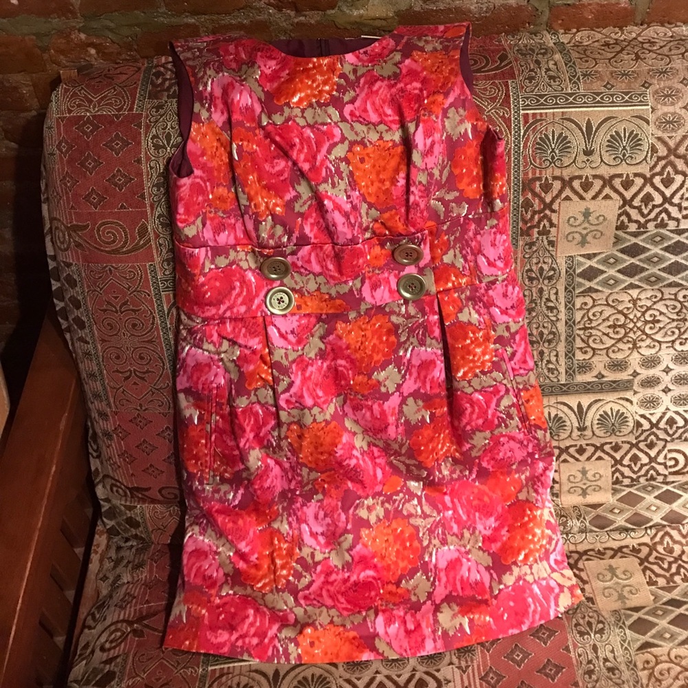 Michael Kors Petite Floral Shift Dress