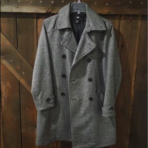 Tailored Grey Trent Coat