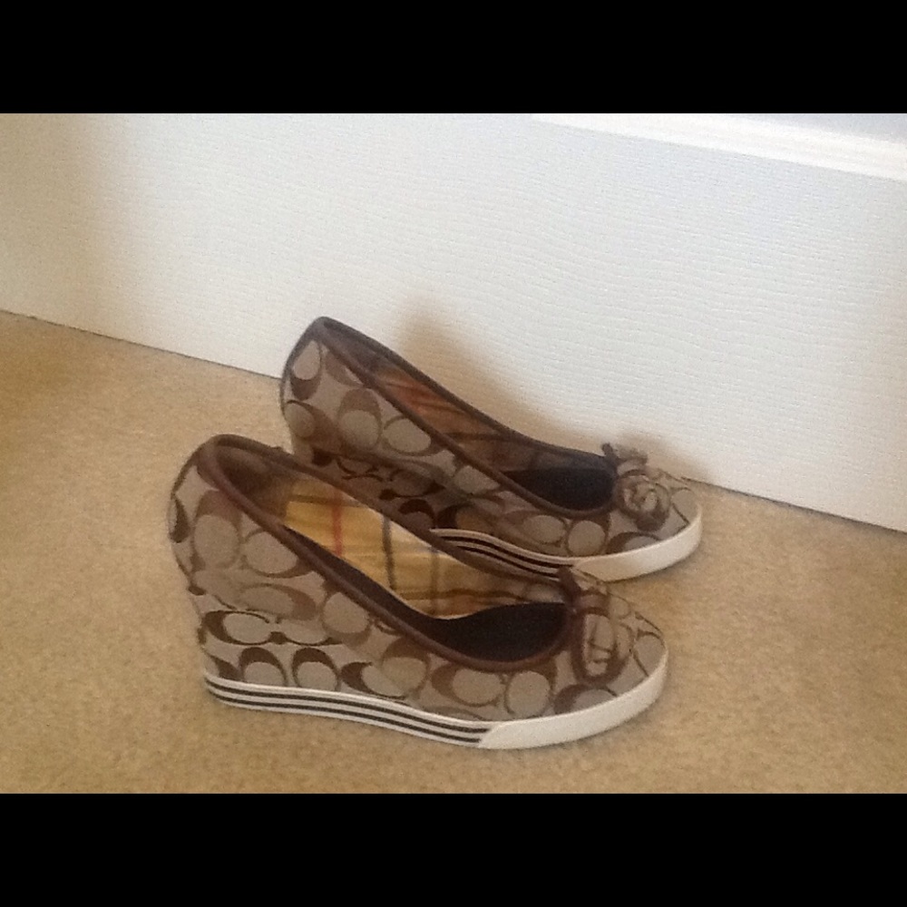Coach "Sweetie" Wedges