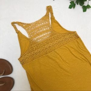 Lucky Brand yellow top