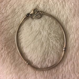 Sterling silver pandora bracelet!