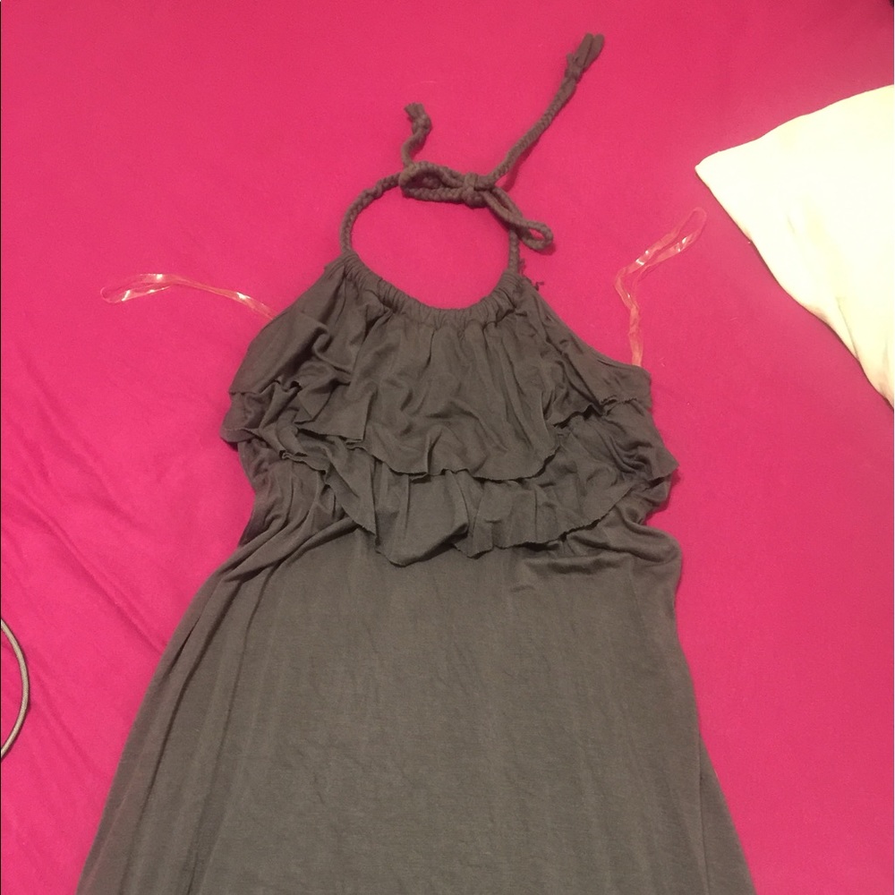 Halter top high low summer dress **Traded**