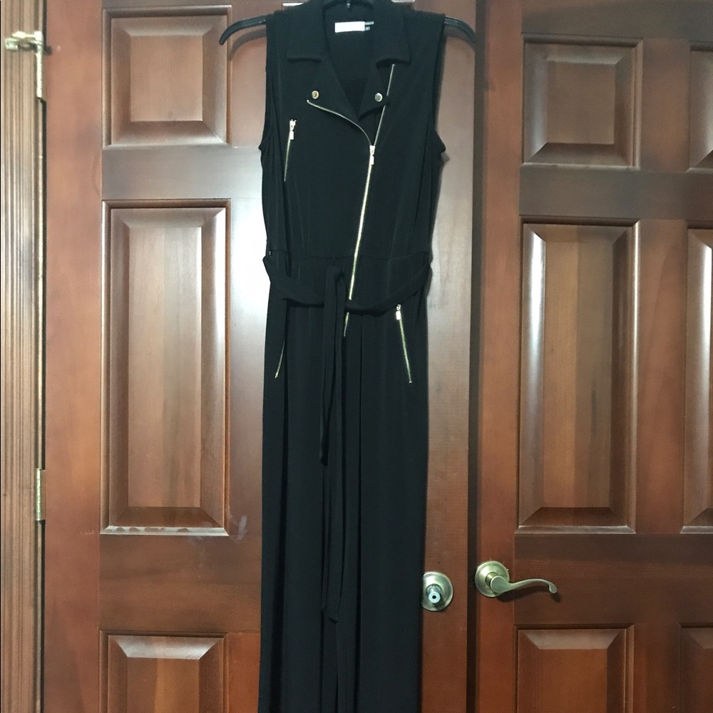 Calvin Klein black jumpsuit.