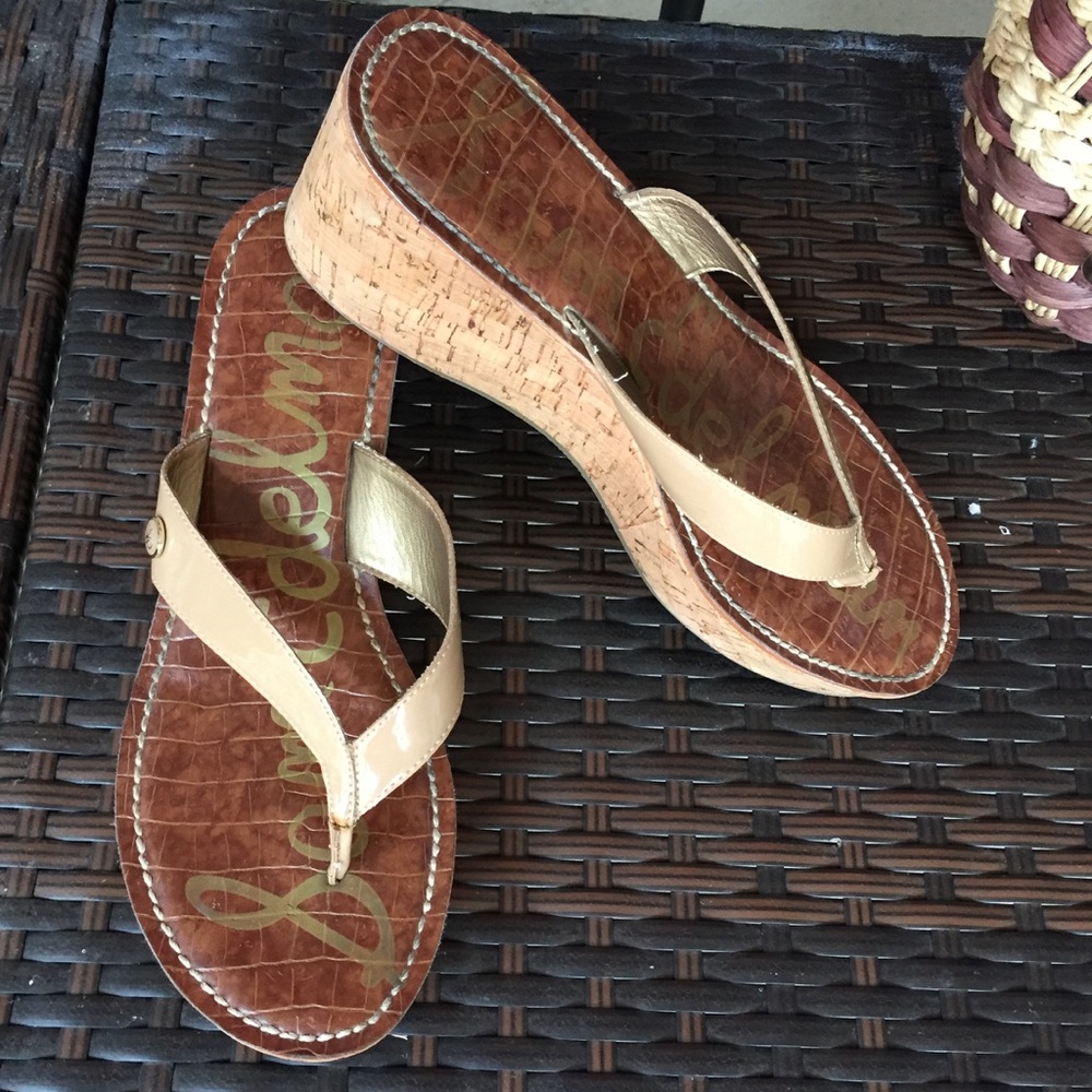 9 Sam Edelman Nude Sandals -  GUC