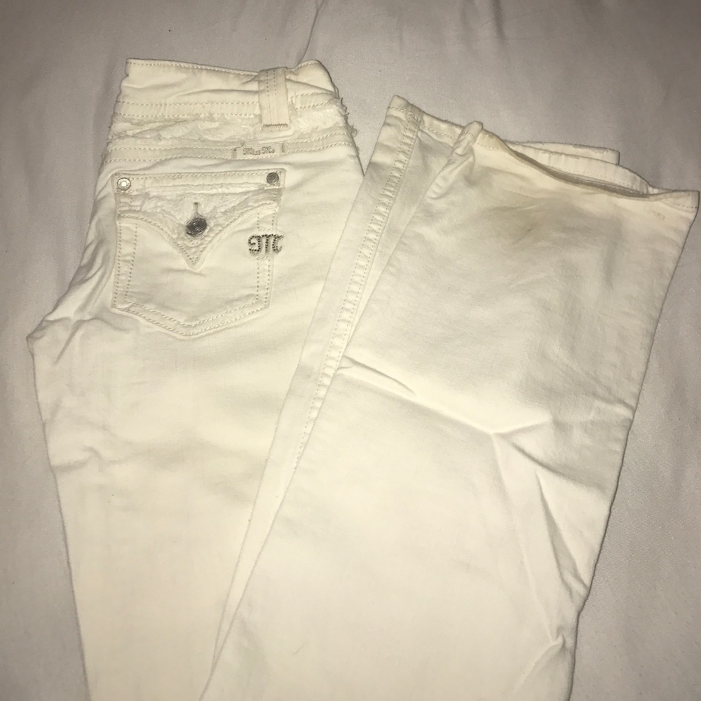 Cream Miss Me jeans