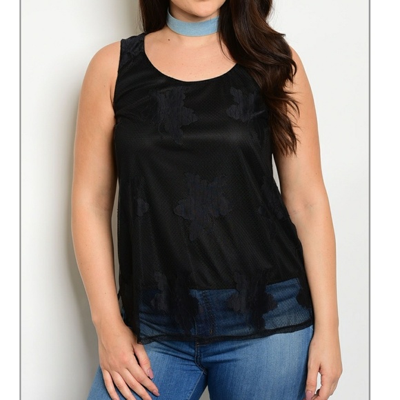 New Plus size Cute & Sassy tank FINAL REDUCTION - Picture 2 of 4