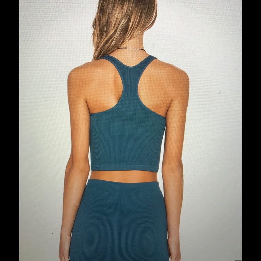 Tank Racer Crop Top - Picture 2 of 2