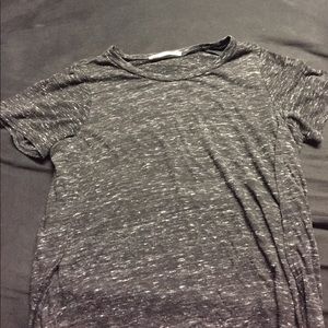 Simple heather grey t-shirt