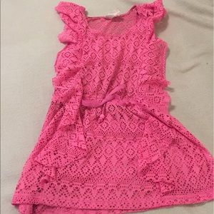 Little girls swim cover up