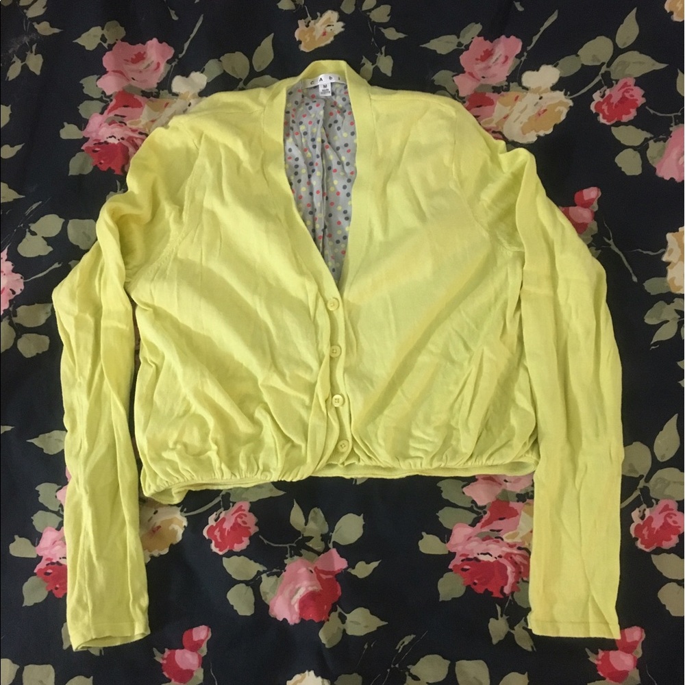 CAbi Cropped Cardigan