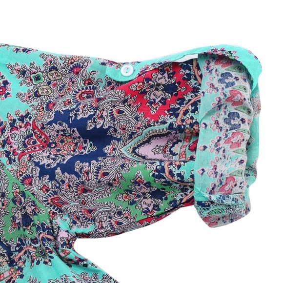 ☀️LAST ONE☀️V-neck Hippie/Boho long dress - Picture 7 of 8