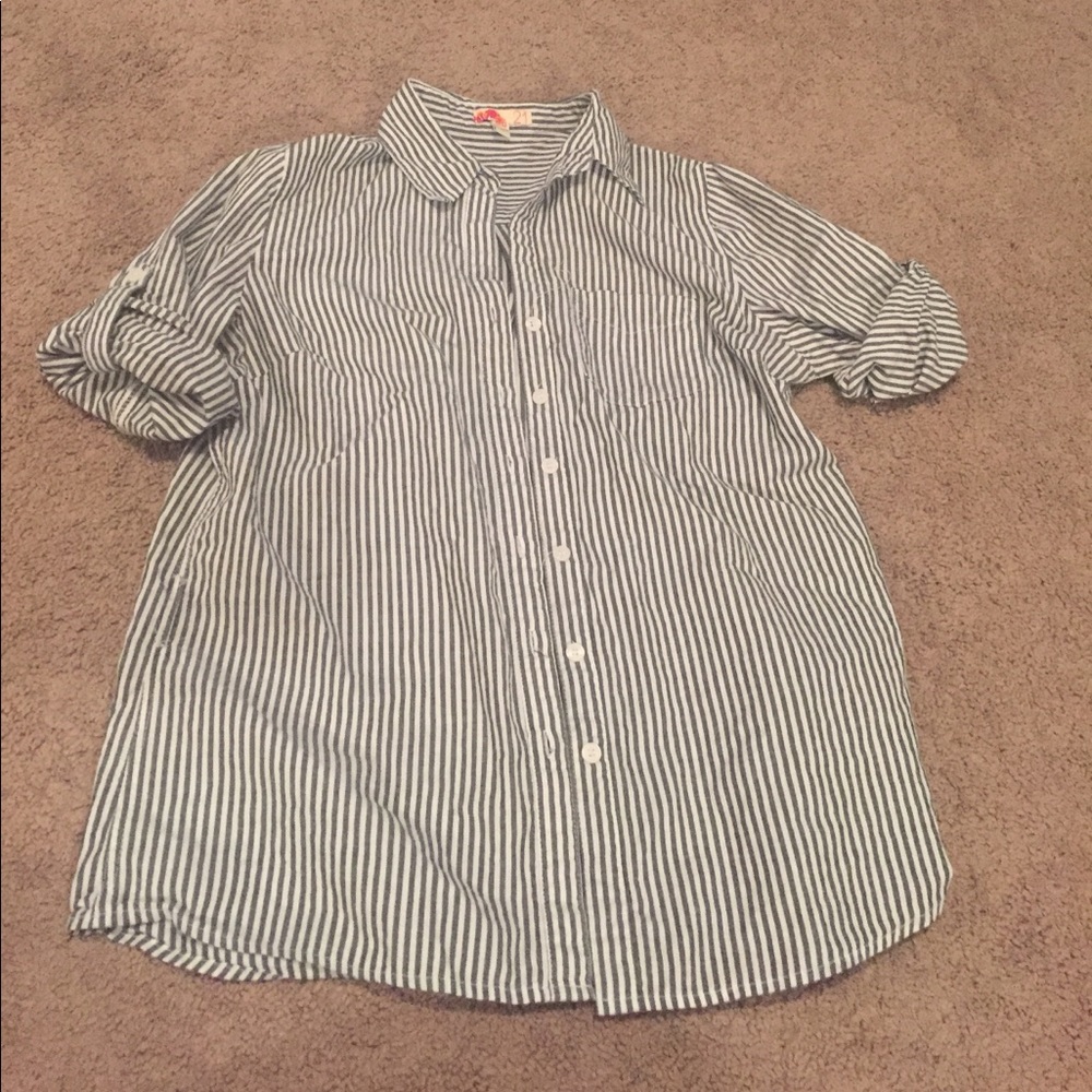 21 brand women's roll sleeve sz medium