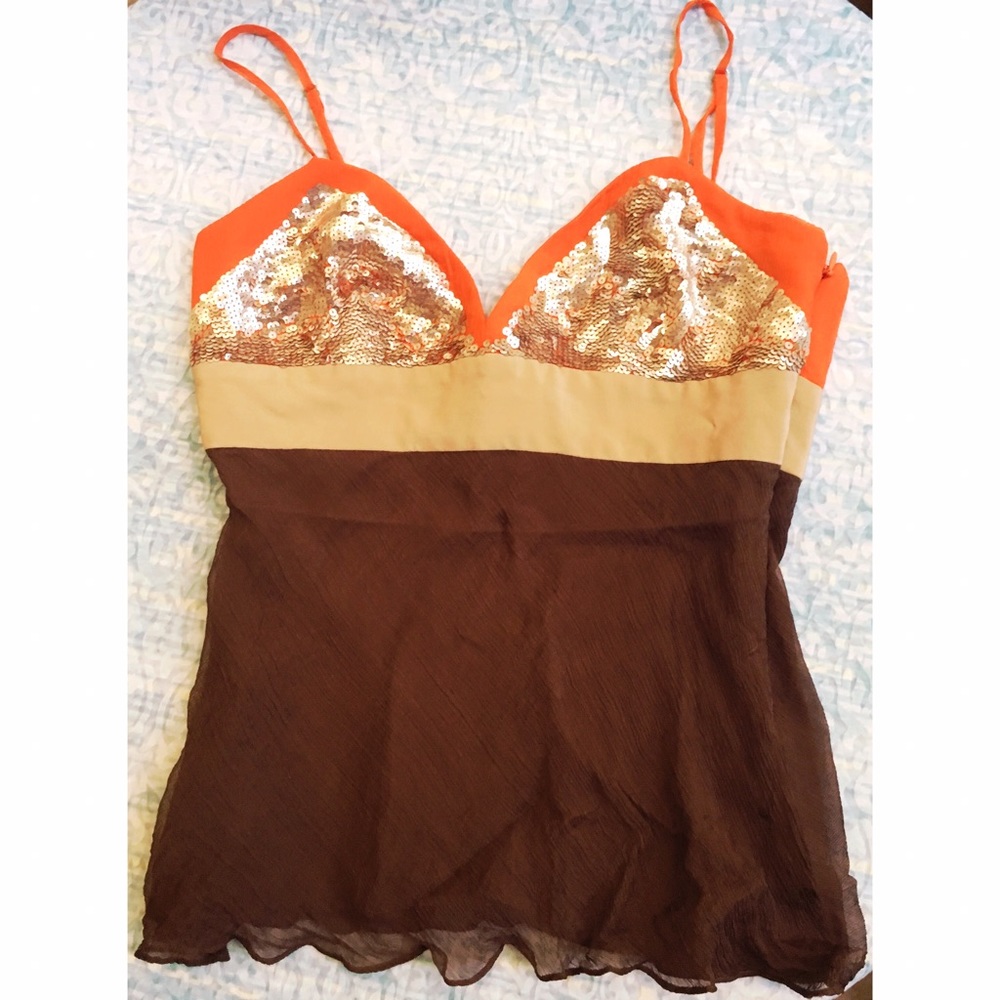 Silk Tank Top by BCBGMAXAZRIA
